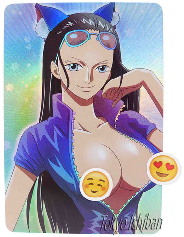 One Piece Ecchi Card Nico Robin Maid