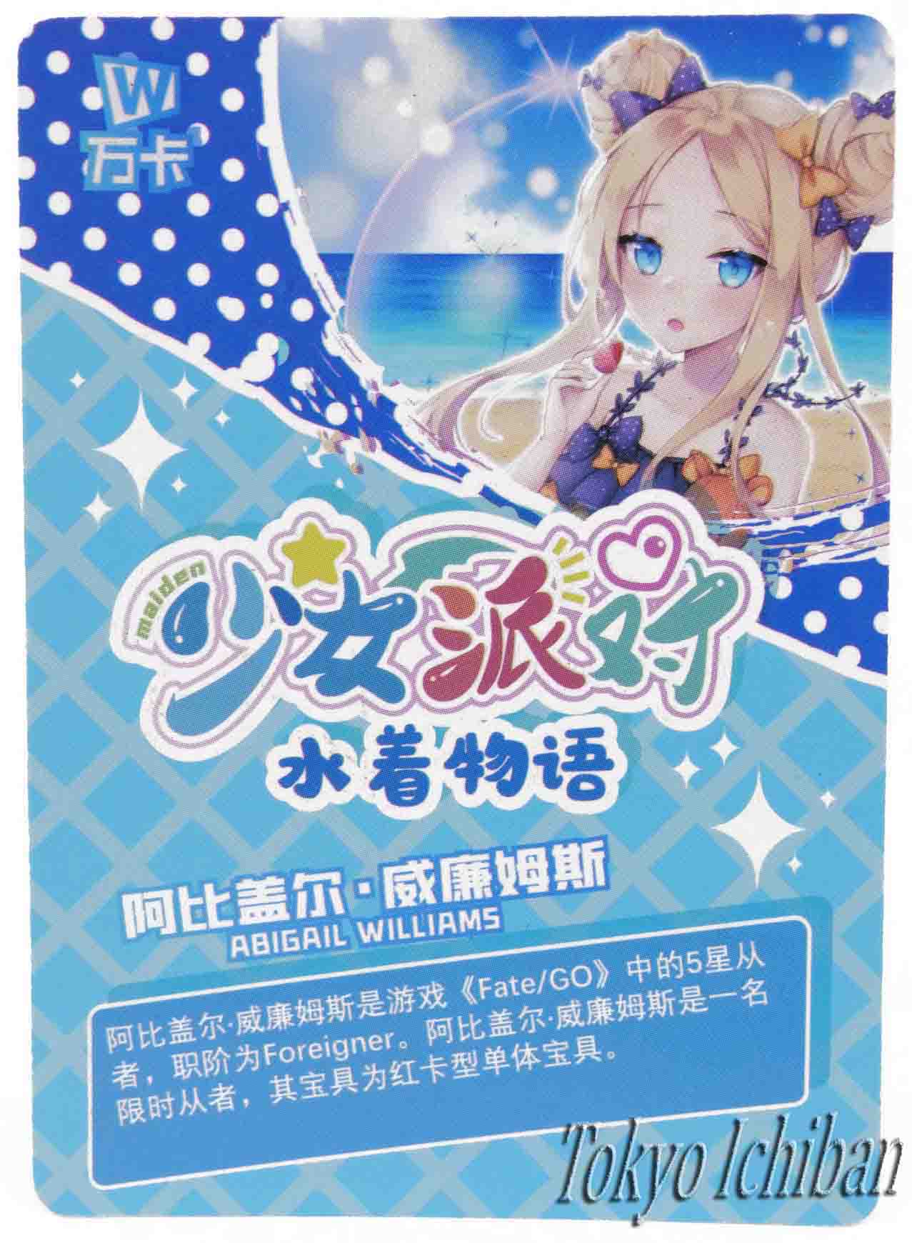 Doujin Card Fate Grand Order Abigail Williams Goddess Story UR-001 – Tokyo  Ichiban