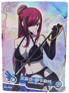 Doujin Card Fairy Tail Erza Scarlet Goddess Story UR-049