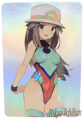 Pokémon Sexy Card Leaf Trainer Pocket Monster