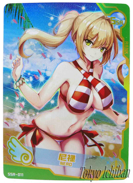 Sexy Card Fate Grand Order Nero Claudius Goddess Story SSR-011