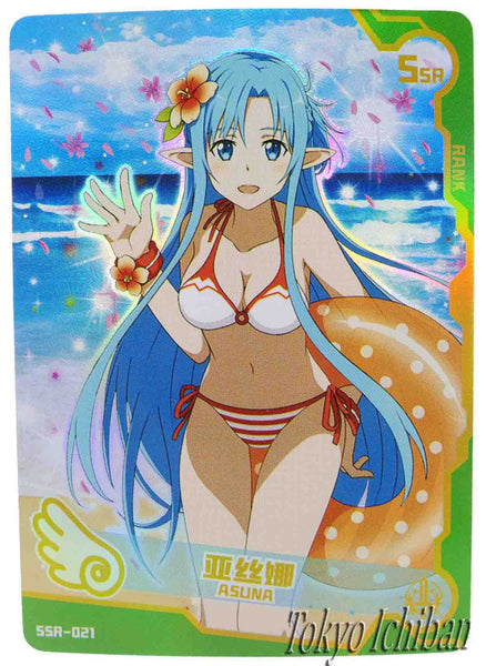 Sexy Card SAO Alfheim Asuna Yuuki Goddess Story SSR-021