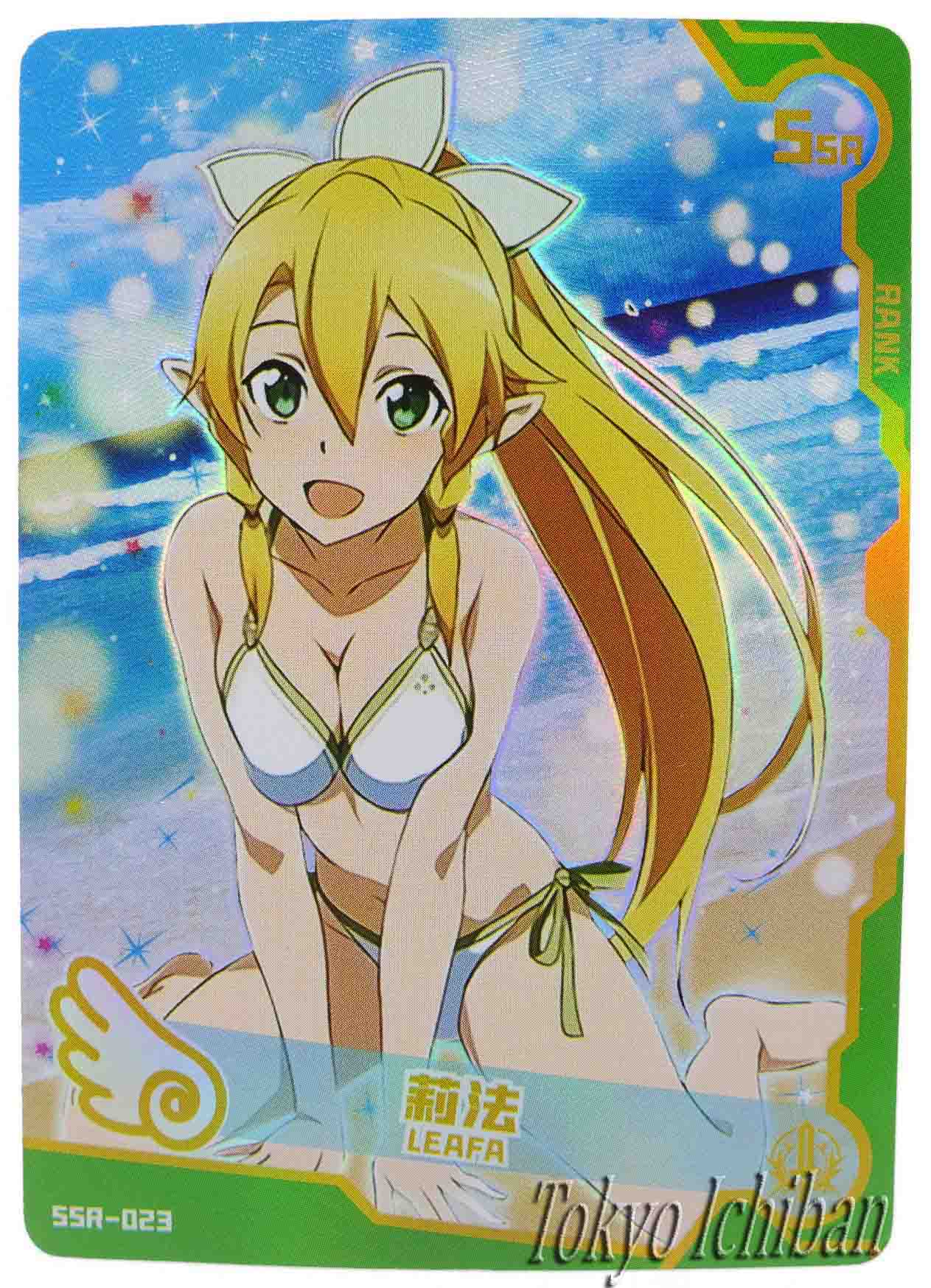 Sexy Card Sword Art Online Asuna Yuuki Goddess Story SSR-025