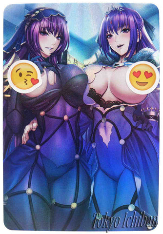 Sexy Card Fate Grand Order Scathach NSFW