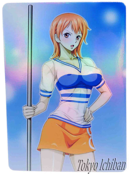 One Piece Sexy Card Nami Art