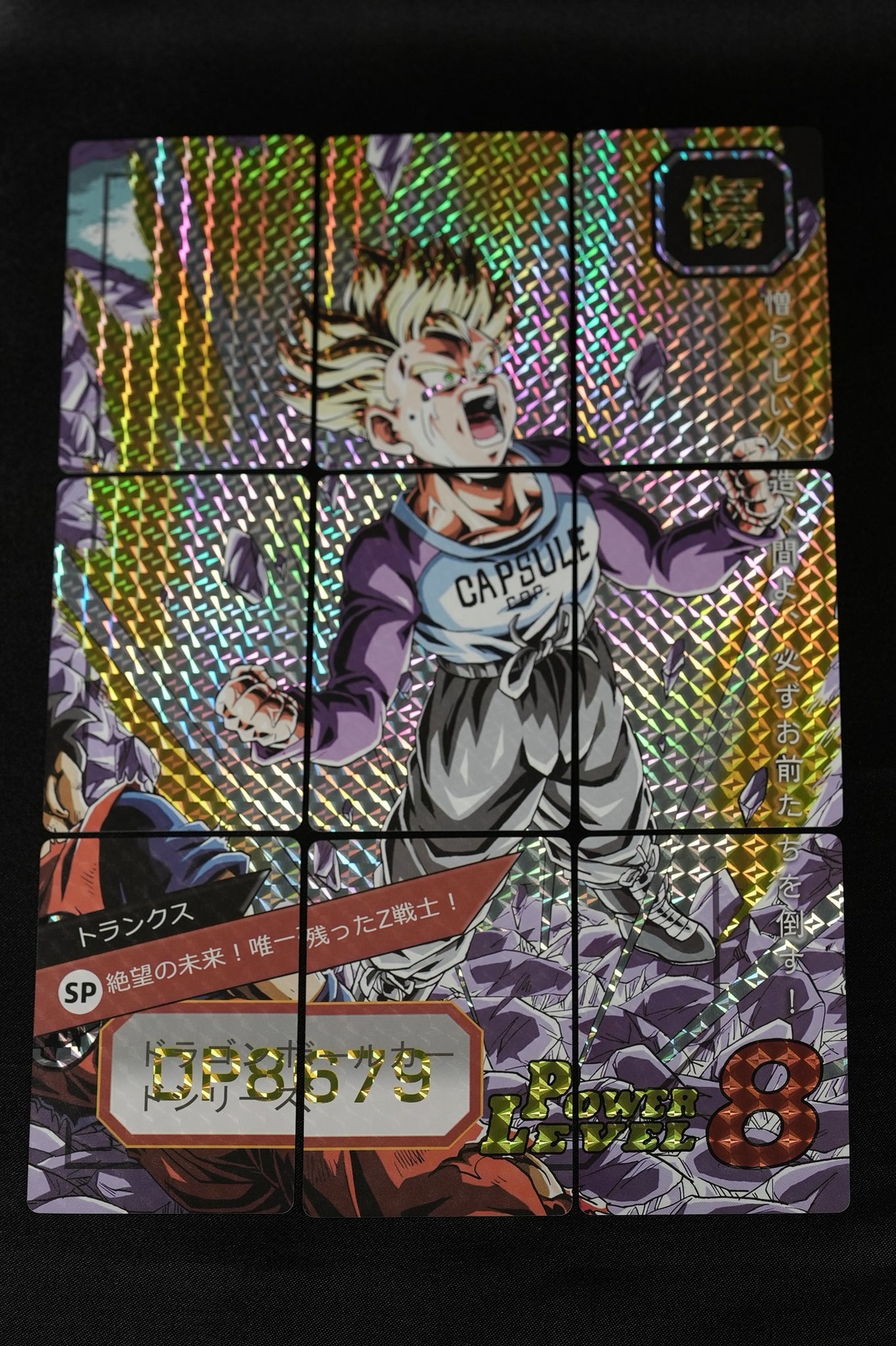 Dragon Ball Z Puzzle Cards Trunks