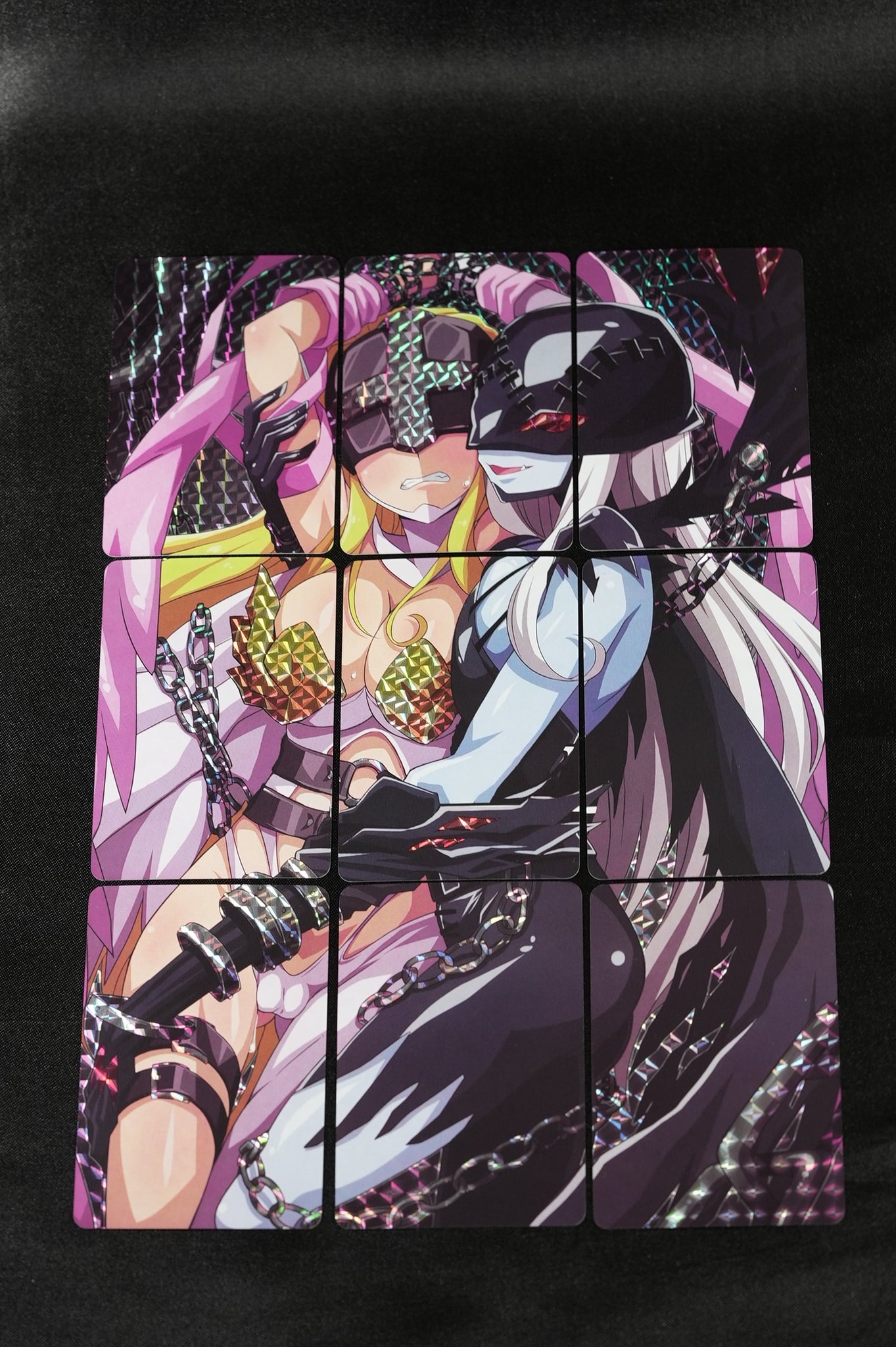 Digimon Puzzle Cards Angewomon and Ladydevimon