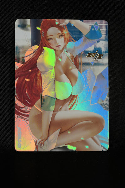 Premium Puzzle Cards Sexy Anime Girl Characters + Full Size Boa Hancock Illustration