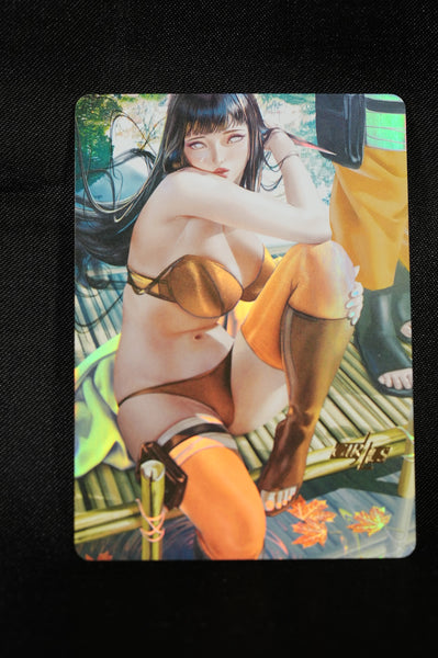 Premium Puzzle Cards Sexy Anime Girl Characters + Full Size Boa Hancock Illustration
