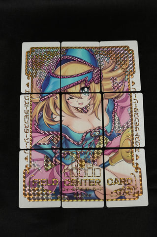 Yu-Gi-Oh! Puzzle Cards Black Magician Girl Field Center Card