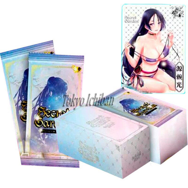 Premium Display of 100 Sexy Cards Japanese Anime Girls The Story of Bijo Secret Garden