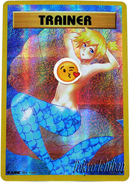 alternative misty mermaid sexy card
