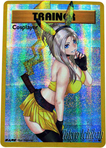 sexy anime pikachu cosplayer girl