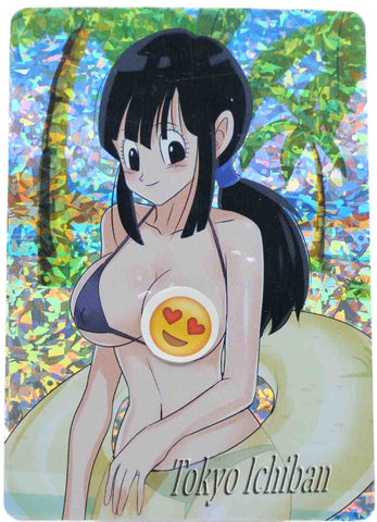 Dragon Ball Z Sexy Card Chichi Summer Beach Edition