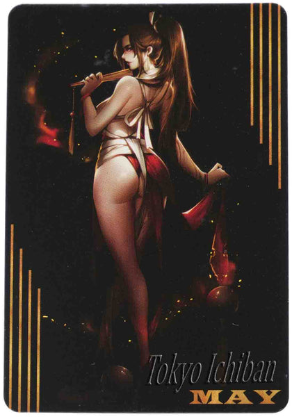 King of Fighters Sexy Card Mai Shiranui Cherry Blossom Edition #2