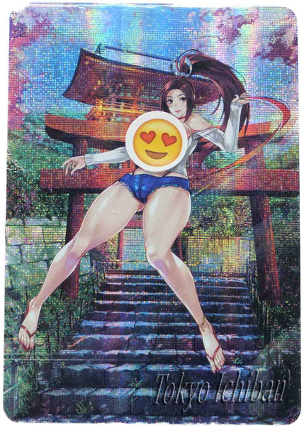 King of Fighters Sexy Card Mai Shiranui Cherry Blossom Edition #2