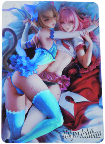 RE:Zero & Fate Grand Order Sexy Card Felix & Astolfo ACG Edition