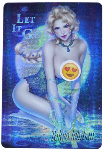 Frozen Sexy Card Rias Elsa Let it go ACG Beauty Pin Up