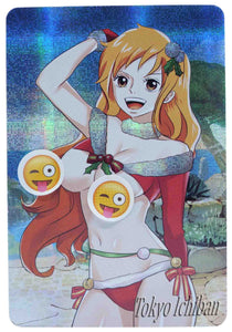 One Piece Sexy Card Xmas Edition - Nami