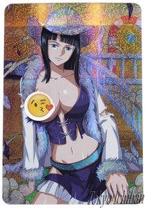 sexy card one piece adventure nico robin cowgirl