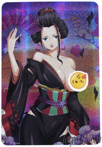 sexy card one piece adventure nico robin wano kuni