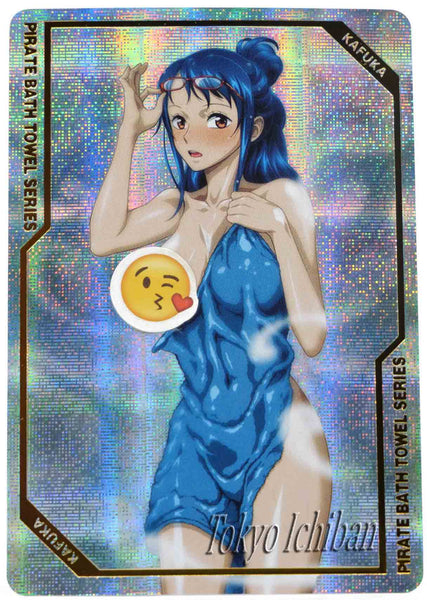 One Piece Sexy Card Tashigi Towel Bath Edition