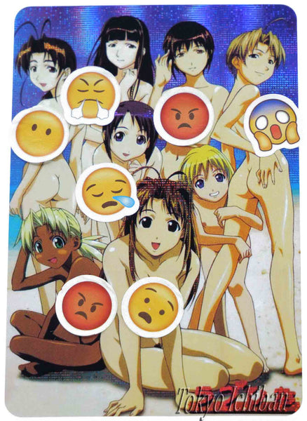 Love Hina Sexy Card Anime Manga