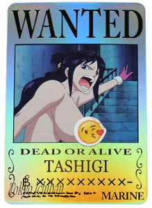 One Piece Sexy Trading Card Tashigi Wanted Gold Edition