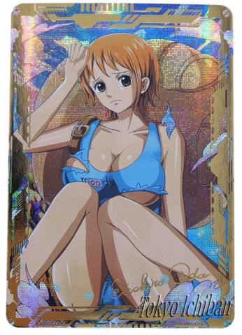 One Piece Sexy Card Nami - Adventure Edition #10 Gold