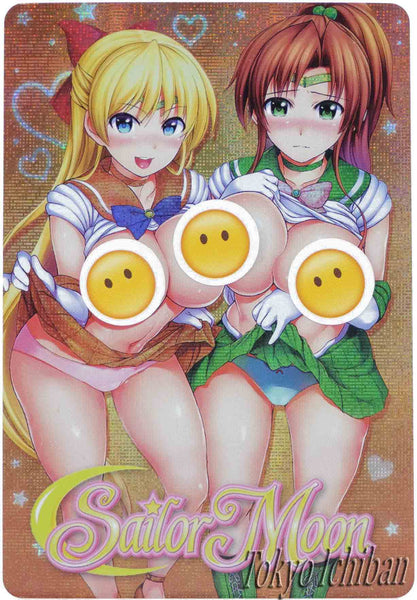 Sailor Moon Sexy Card Minako Aino (Venus) & Kino Makoto (Jupiter)