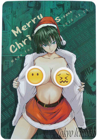 One Punch Man Sexy Card Fubuki Merry Christmas