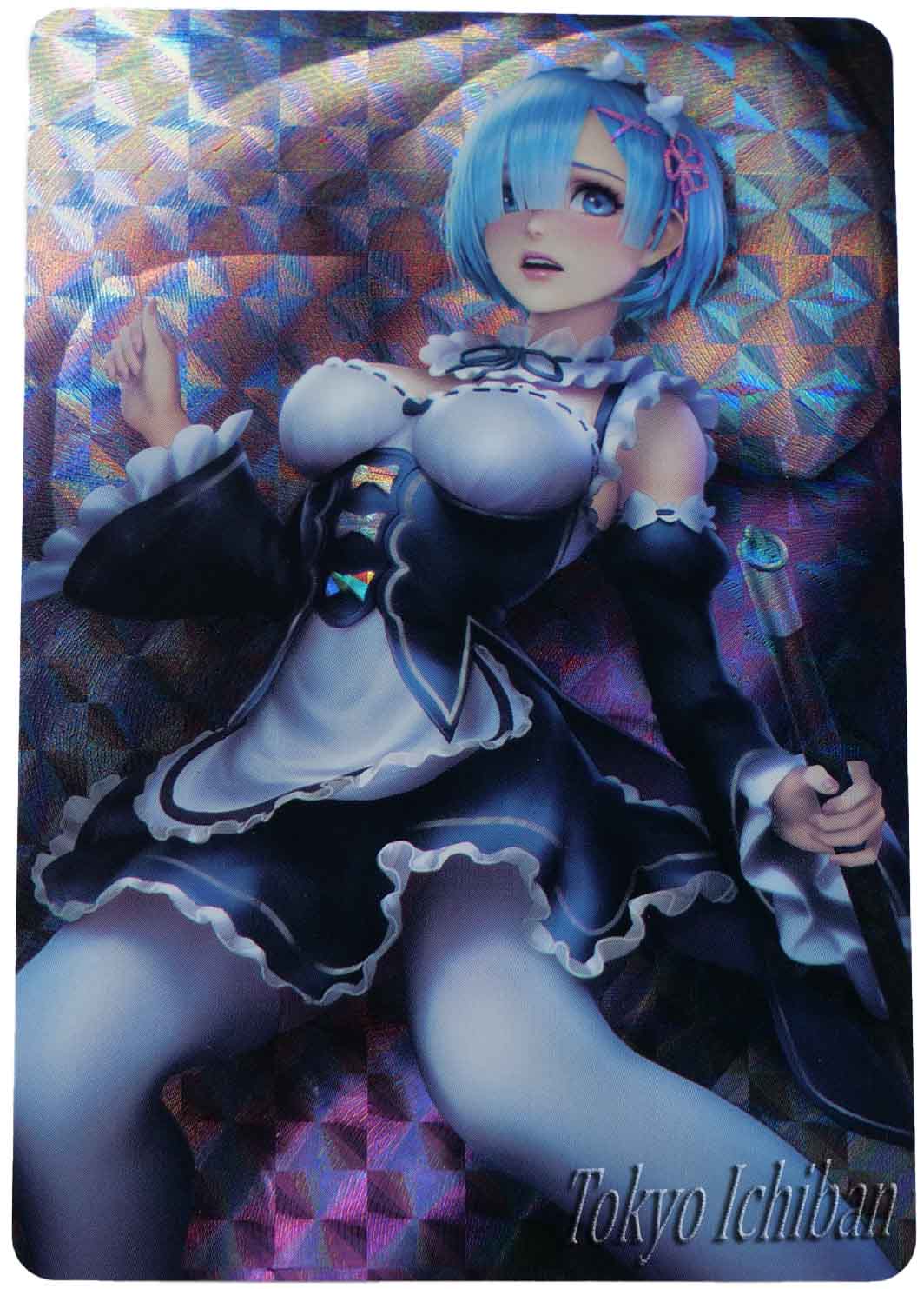 Re:Zero Sexy Trading Card Rem metallic effects double-sided