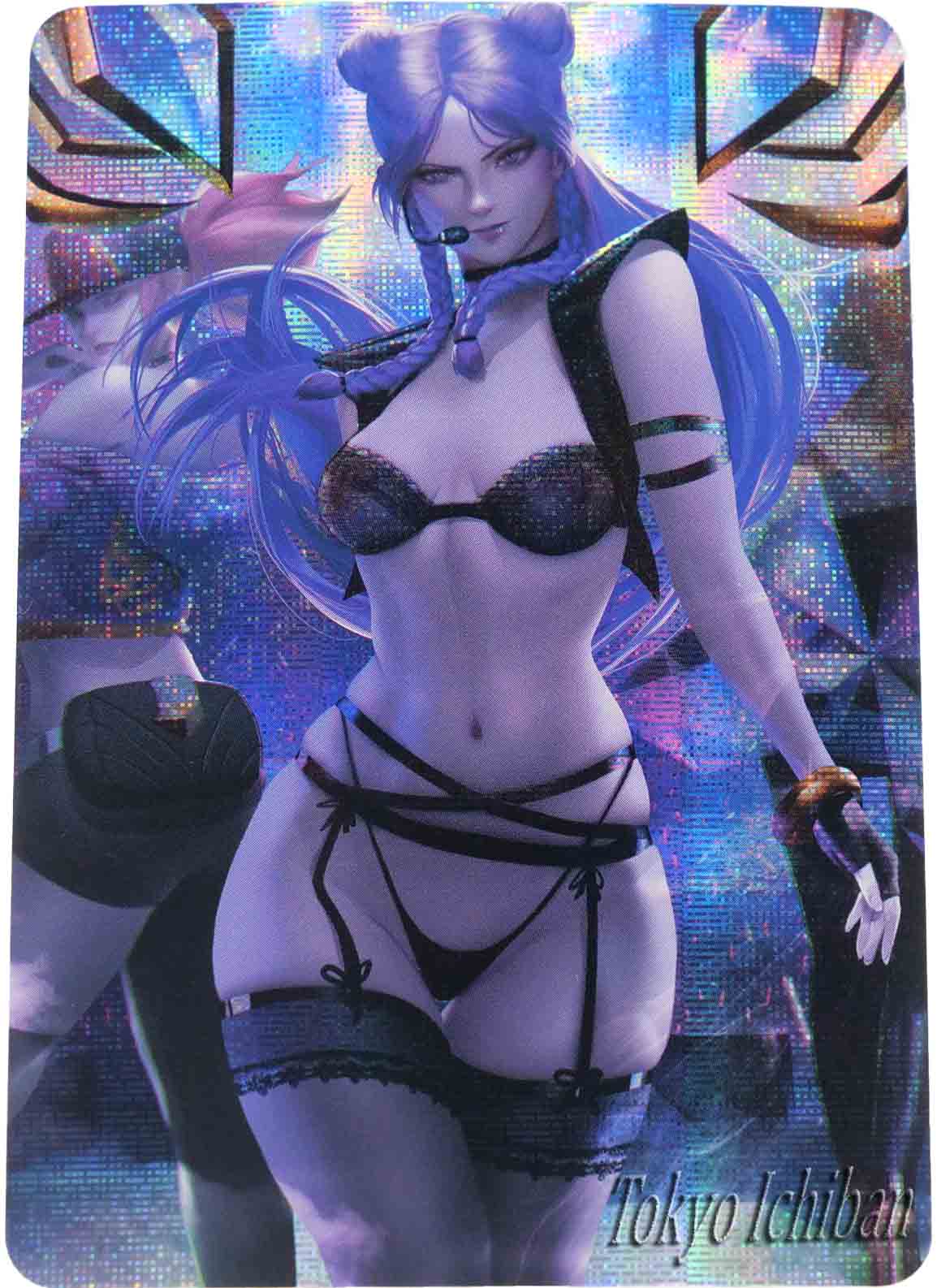 League of Legends Sexy Card Kai'sa Anime Card Girl Edition