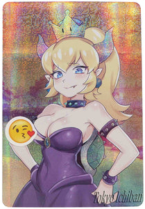 Mario Bros Sexy Trading Card Bowsette