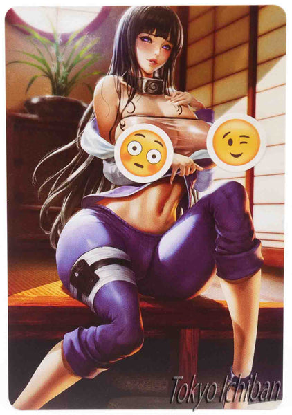 card acg beauty 1 naruto hinata hyuga