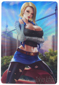 sexy card acg beauty 1 dragon ball z android 18
