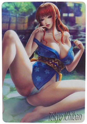 sexy card acg beauty 1 one piece nami hot