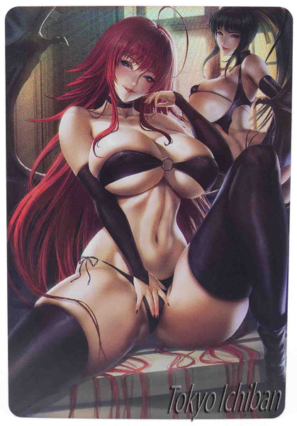 sexy card acg beauty 1 high school dxd rias gremory