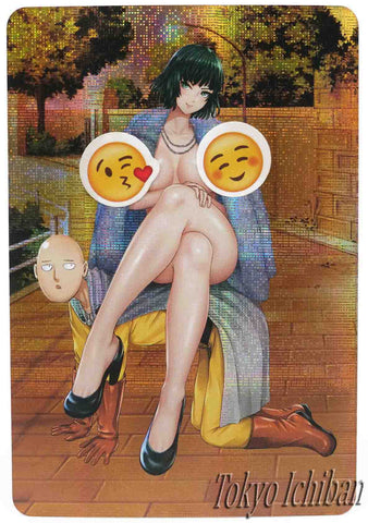 one punch man sexy card fubuki saitama dominant 5/18