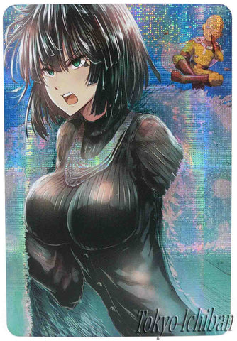 one punch man sexy card fubuki & saitama 17/18