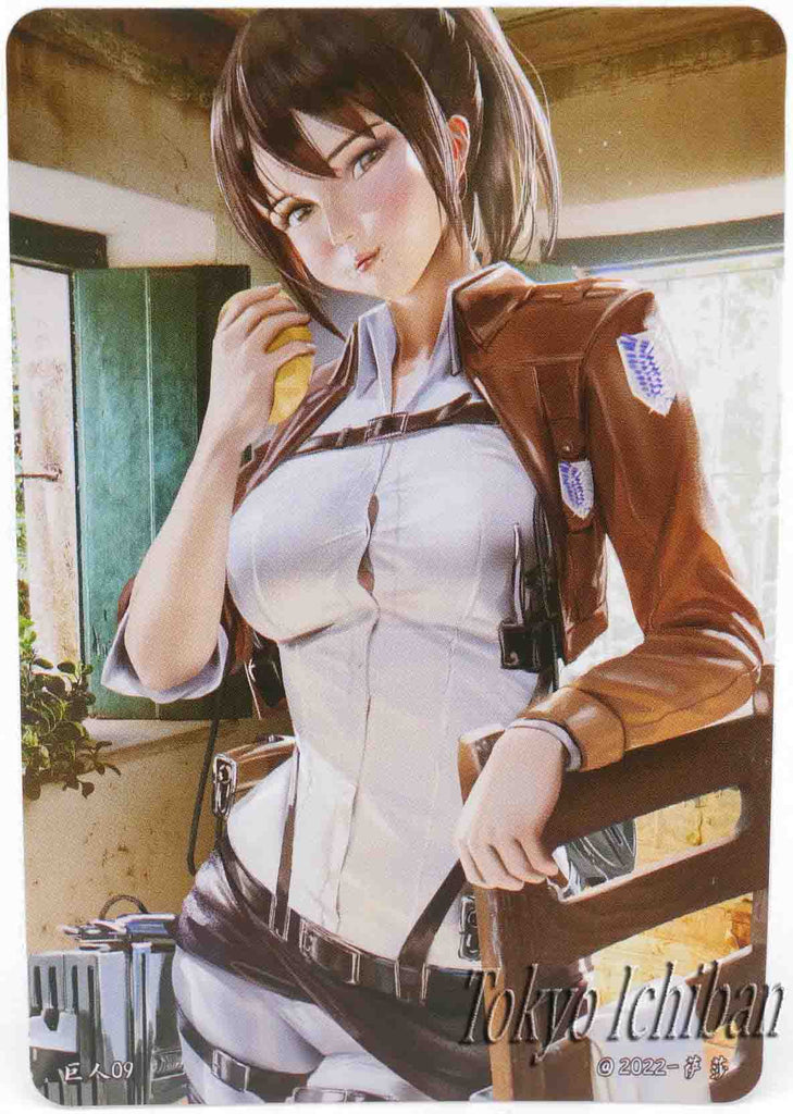 Attack On Titan SNK Sexy Card Sasha Braus Carddass 9/9 – Tokyo Ichiban