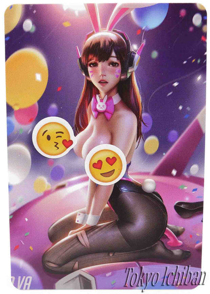 sexy card overwatch dva party
