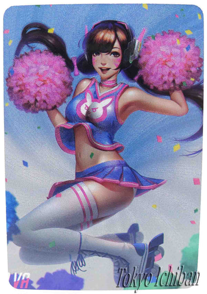 card overwatch dva cheerleader