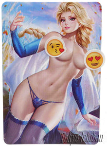 sexy card acg beauty 0 frozen elsa frost