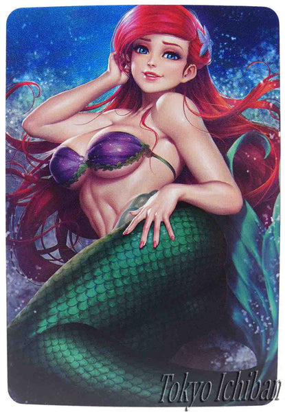 card acg beauty 0 the little mermaid ariel
