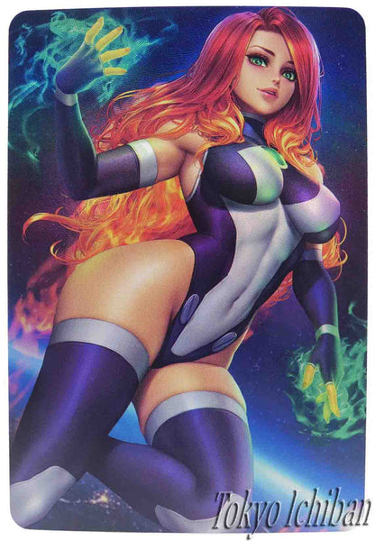 card acg beauty 0 starfire teens titans princess koriandr