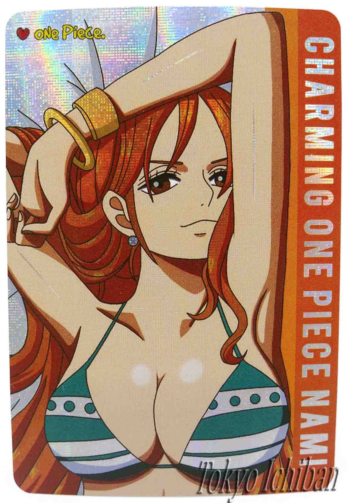 sexy card one piece nami charming edition 1 