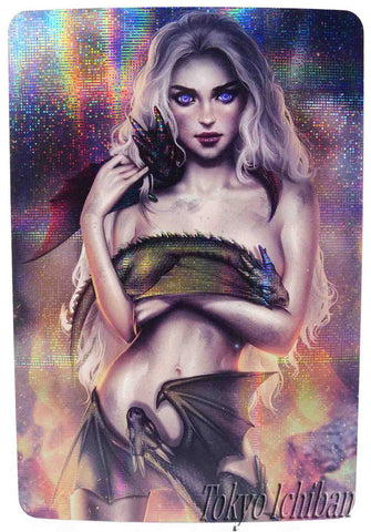 Game of Thrones Sexy Daenarys Targaryen Anime Card Girl #75