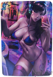 Overwatch Sexy D.VA Anime Card Girl #81