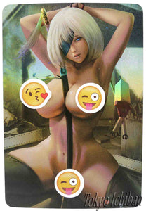 Nier Automata Sexy Trading Card 2B Yohra metallic effects #1